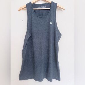 Men's Gray Muscle Tee 
Size Medium